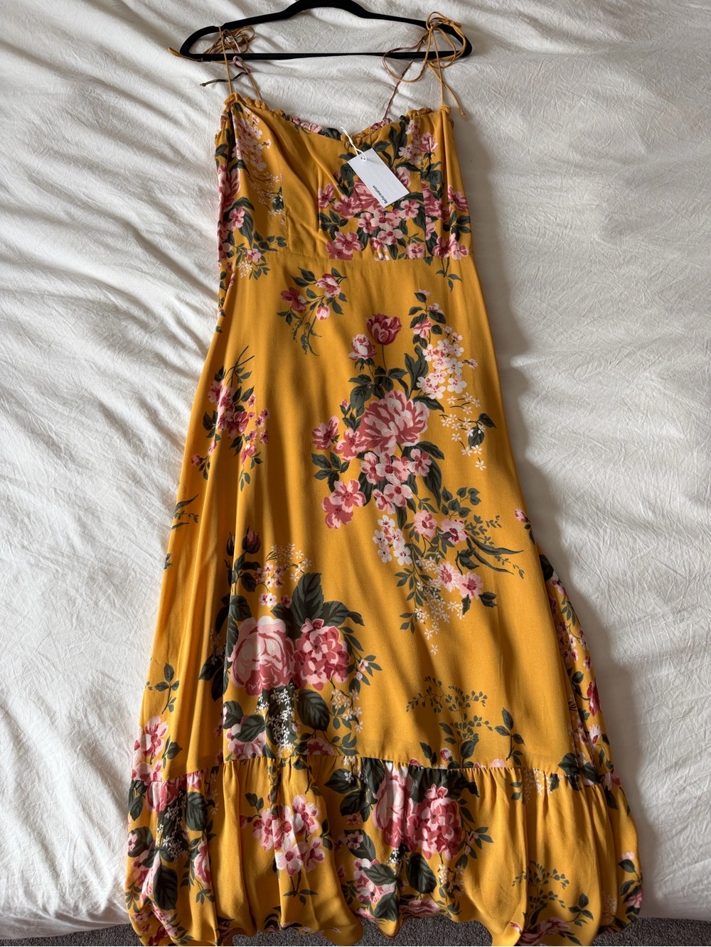 Reformation Enya Floral Midi Dress